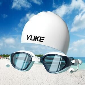Adult Swimming Goggle& Swimming Cap